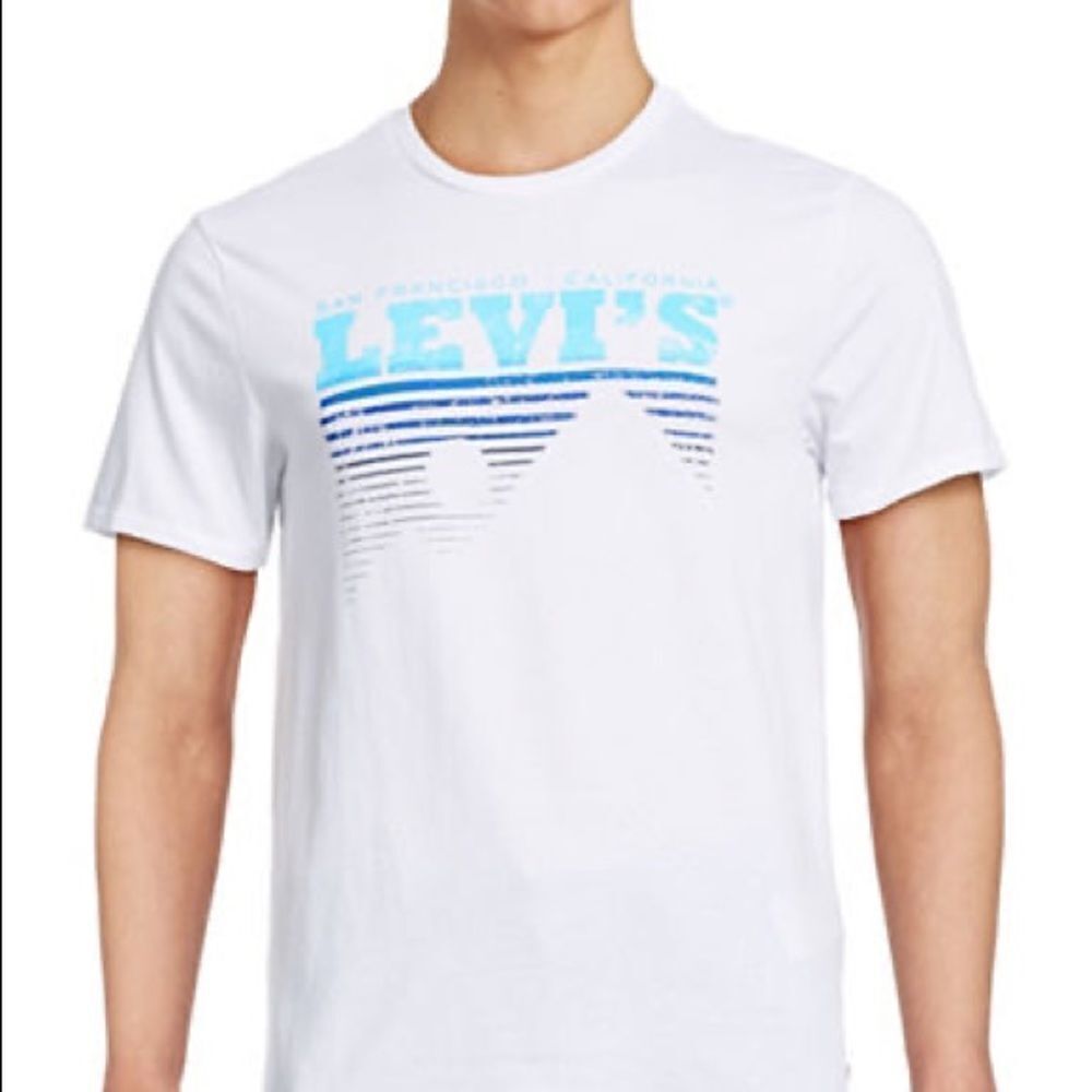 Levi's Peak Gradient Graphic T-shirt-black-medium